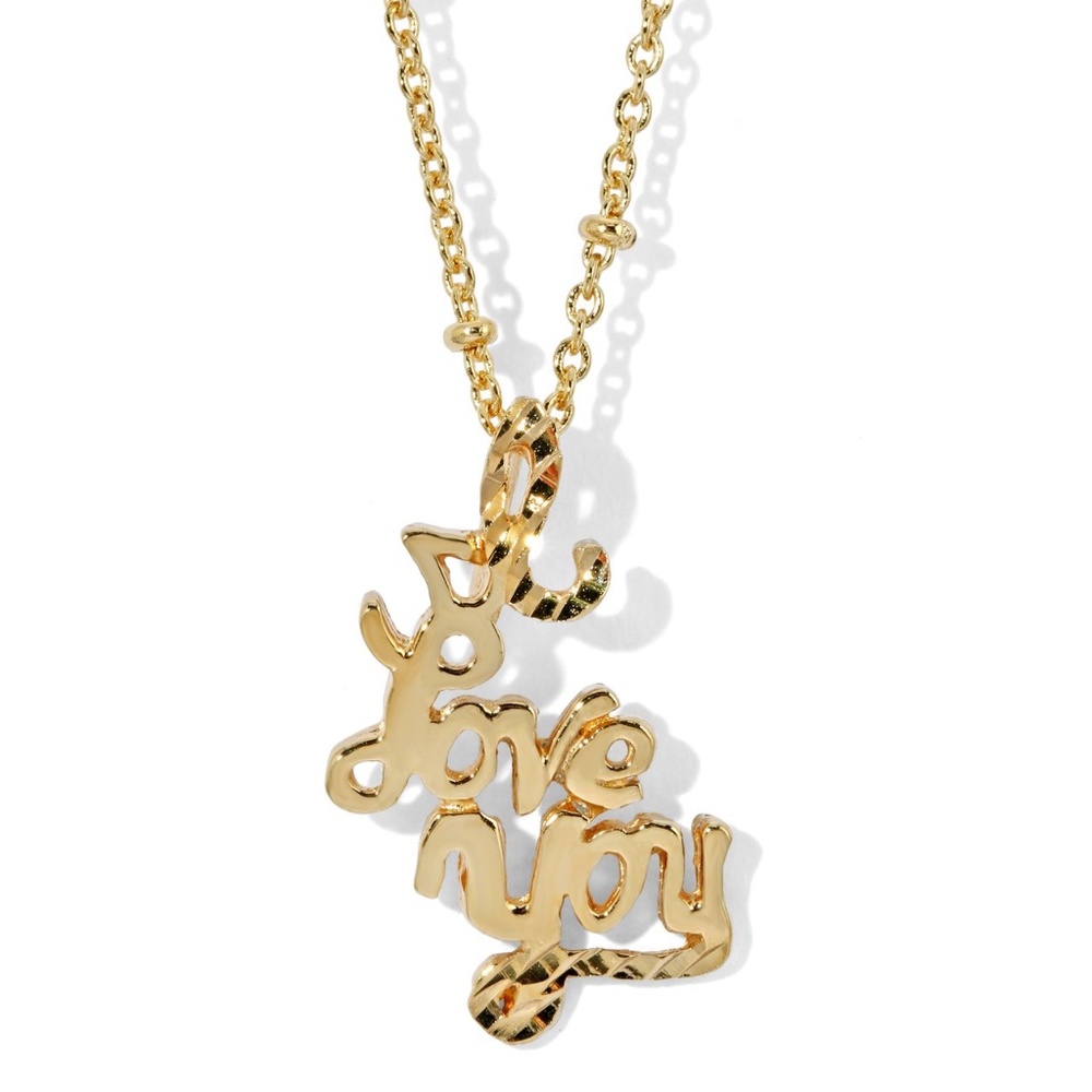 New Vanessa Mooney THE 'I LOVE YOU' NECKLACE